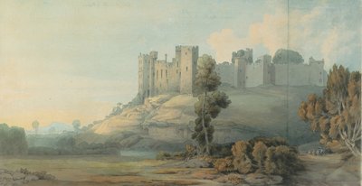 Ludlow Castle, Shropshire, 1777 von Francis Towne