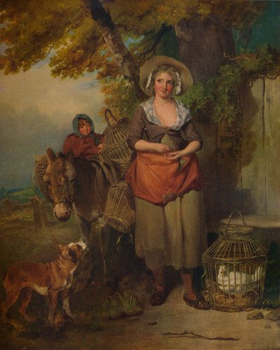 Die Rückkehr vom Markt, 1786, 1938 von Francis Wheatley