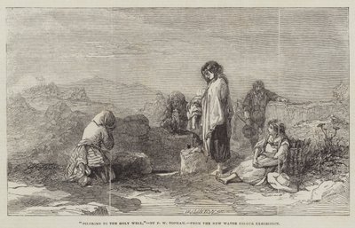 Pilger zum Heiligen Brunnen von Francis William Topham
