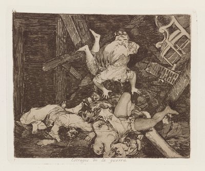 Die Schrecken des Krieges von Francisco de Goya