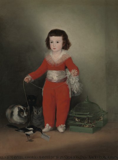 Manuel Osorio Manrique de Zuñiga von Francisco de Goya