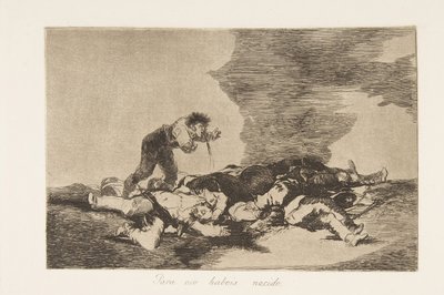 Tafel 12 aus Die Schrecken des Krieges Los Desastres de la Guerra: Dies ..., 1810 veröffentlicht 1863 von Francisco de Goya