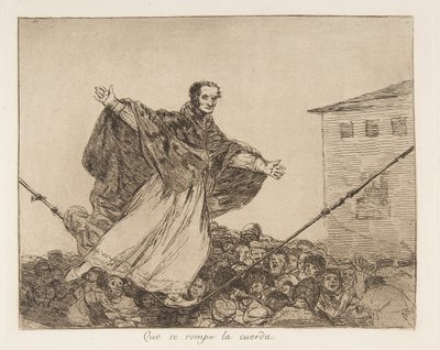 Platte 77 aus Die Schrecken des Krieges Los Desastres de la Guerra von Francisco de Goya