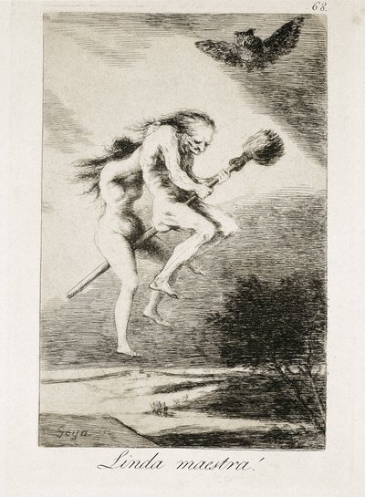 Hübsche Lehrerin, 1793-1799 von Francisco Jose de Goya y Lucientes