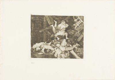 Verwüstungen des Krieges, Tafel 30 aus Die Schrecken des Krieges von Francisco Jose de Goya y Lucientes