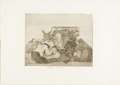 Seltsame Hingabe!, Platte 66 aus Die Schrecken des Krieges von Francisco Jose de Goya y Lucientes