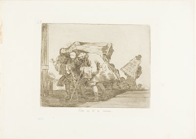 Das ist nicht weniger so, Platte 67 aus Die Schrecken des Krieges von Francisco Jose de Goya y Lucientes