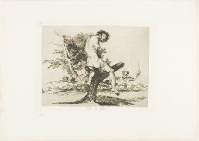 Das ist schlimmer, Platte 37 aus Die Schrecken des Krieges von Francisco Jose de Goya y Lucientes