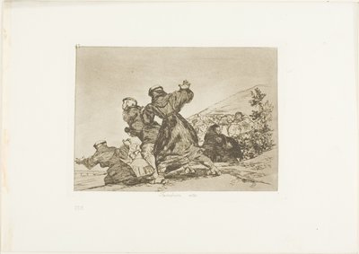 Dies auch, Platte 43 aus Die Schrecken des Krieges von Francisco Jose de Goya y Lucientes