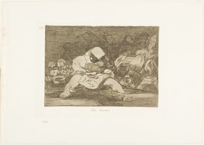 Welche Verrücktheit!, Platte 68 aus Die Schrecken des Krieges von Francisco Jose de Goya y Lucientes