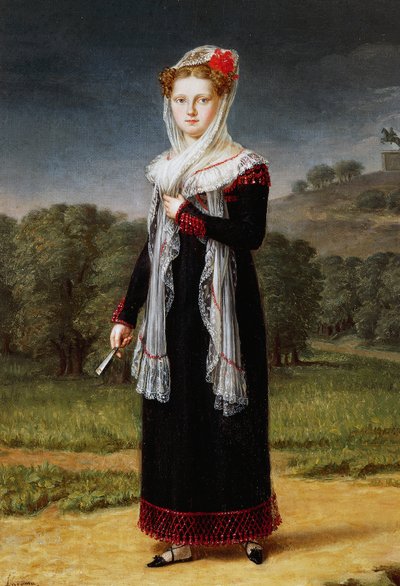 Porträt von Marie Louise, Herzogin von Parma von Francisco Lacoma