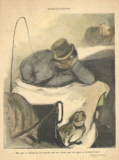 Taktlosigkeit, von der Rückseite von 