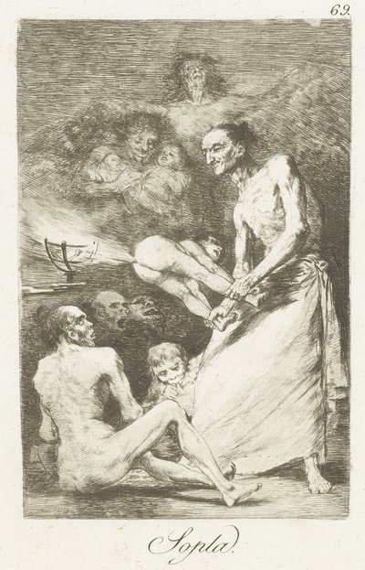 Blasen von Francisco de Goya