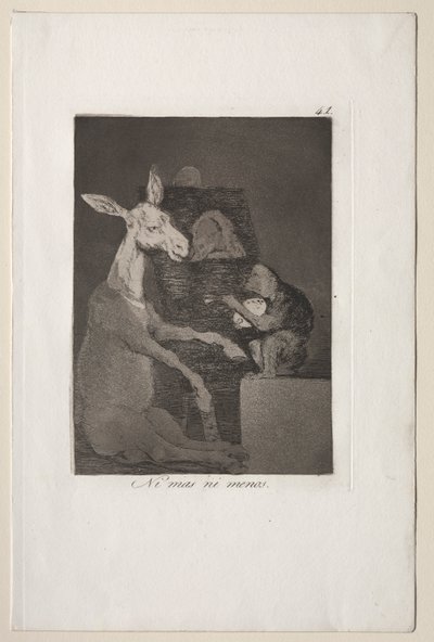 Caprichos: Weder mehr noch weniger von Francisco de Goya