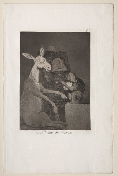 Caprichos: Weder mehr noch weniger von Francisco de Goya