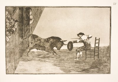Der mutige Martincho in der Arena von Saragossa von Francisco de Goya