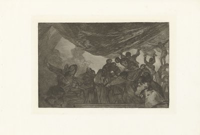 Helle Torheit (Los Disparates) von Francisco de Goya