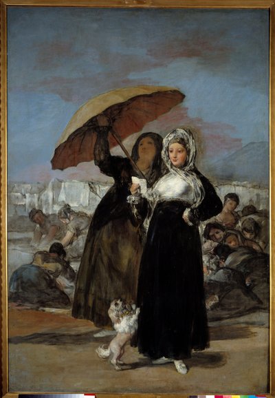 Der Brief oder die Jungen von Francisco de Goya