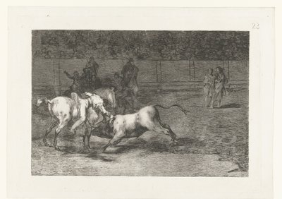 Mariano Ceballos tötet einen Stier von Francisco de Goya