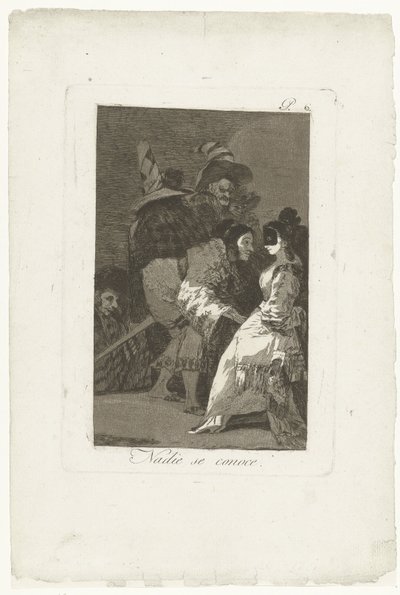 Niemand kennt sich selbst von Francisco de Goya