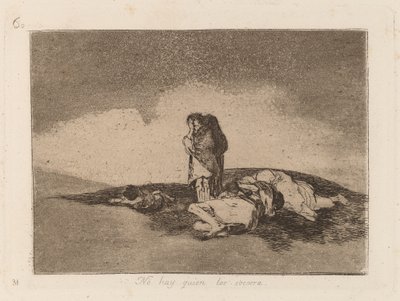 Niemand kann ihnen helfen von Francisco de Goya