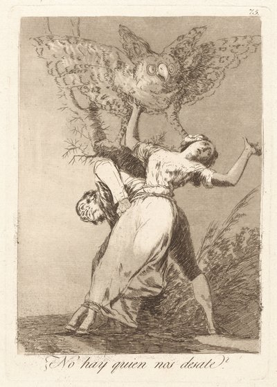 Kann uns niemand losbinden? von Francisco de Goya