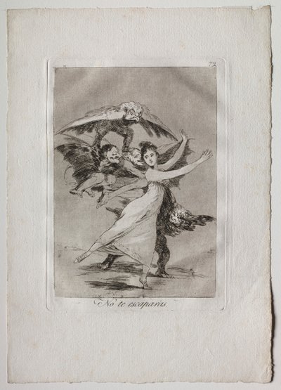 Ochenta Caprichos: Du wirst nicht entkommen von Francisco de Goya