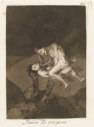 Wer hätte das gedacht! von Francisco de Goya