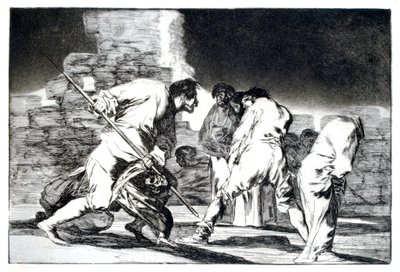 Rätsel der Wut, 1819-1823 von Francisco de Goya