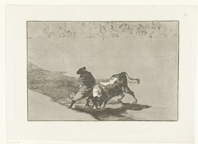 Stierkämpfer in einer Arena von Francisco de Goya