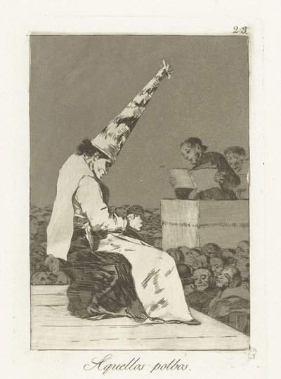 Staubteilchen von Francisco de Goya