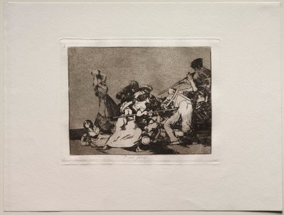 Die Schrecken des Krieges: Und sie sind wie wilde Tiere von Francisco de Goya