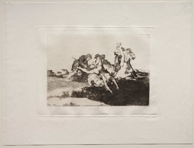 Die Schrecken des Krieges: Wohltätigkeit von Francisco de Goya