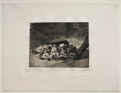 Die Schrecken des Krieges: Ernte der Toten von Francisco de Goya