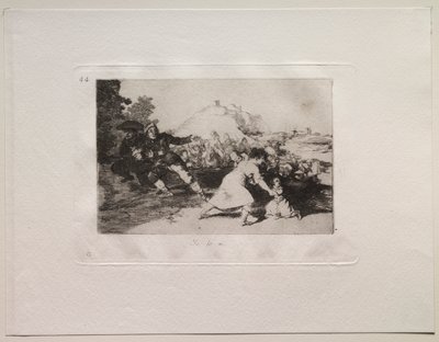 Die Schrecken des Krieges: Ich habe es gesehen von Francisco de Goya