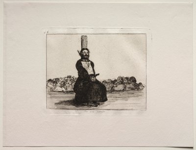 Die Schrecken des Krieges: Wegen eines Messers von Francisco de Goya