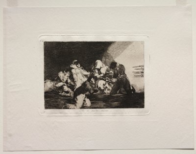 Die Schrecken des Krieges: Man kann nicht hinsehen von Francisco de Goya