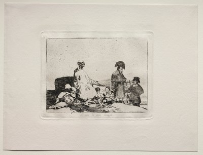 Die Schrecken des Krieges: Vielleicht sind sie von einer anderen Art von Francisco de Goya