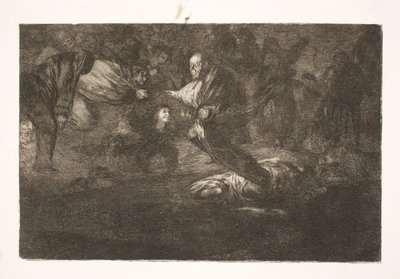 Der Herr erschafft sie, und sie enden in schöner Vereinigung / Vögel mit gleichen Federn fliegen zusammen von Francisco de Goya