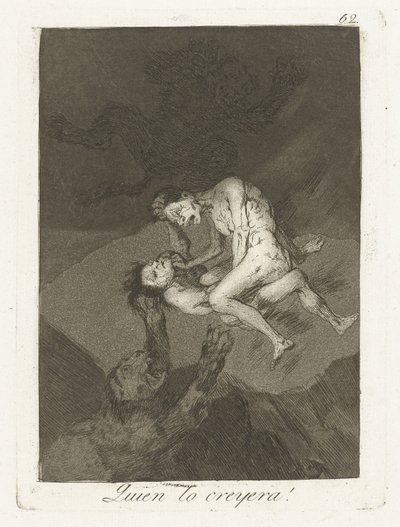 Wer hätte das gedacht! von Francisco de Goya