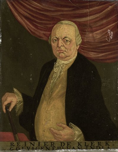 Porträt von Reinier de Klerk von Franciscus Josephus Fricot