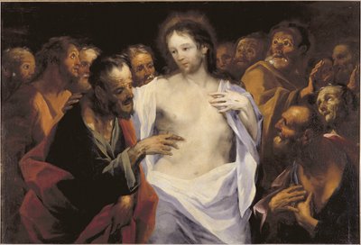 Jesus und der ungläubige Thomas, I von Franciszek Smuglewicz