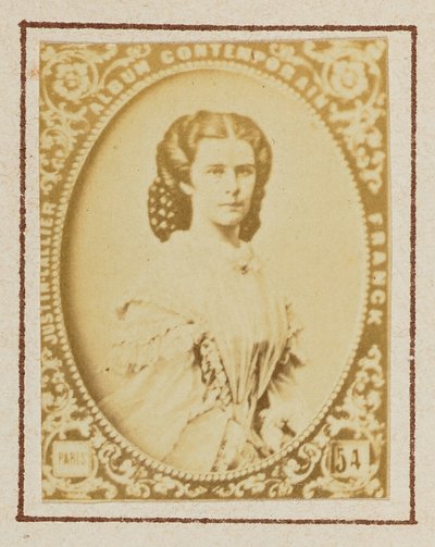 Kaiserin Elisabeth von Österreich von Franck (François Marie Louis Alexandre Gobinet de Villecholles)