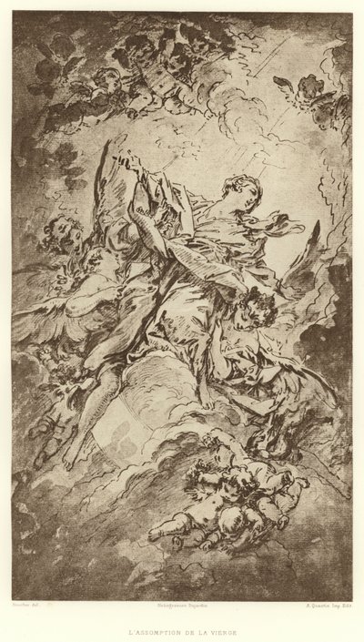 Mariä Himmelfahrt von Francois (after) Boucher