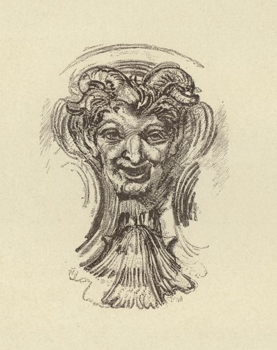 Lächelndes Gesicht von Francois (after) Boucher