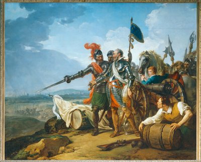 Henri IV bringt Lebensmittel nach Paris von François André Vincent