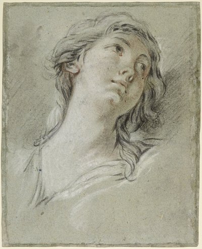 Frauenkopf von François Boucher