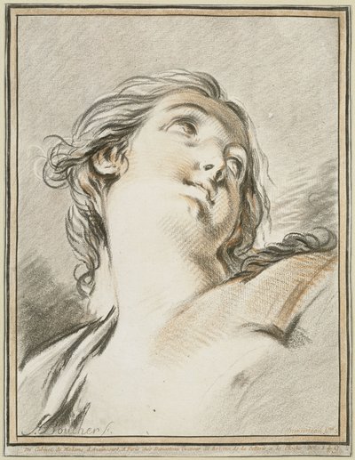 Frauenkopf von François Boucher
