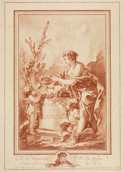 Der Altar der Freundschaft von François Boucher