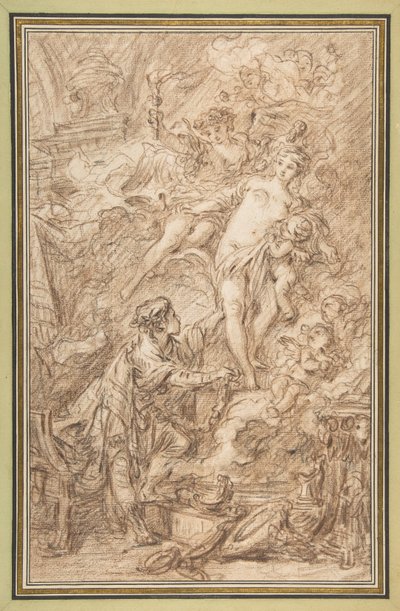 Pygmalion und Galatea von François Boucher
